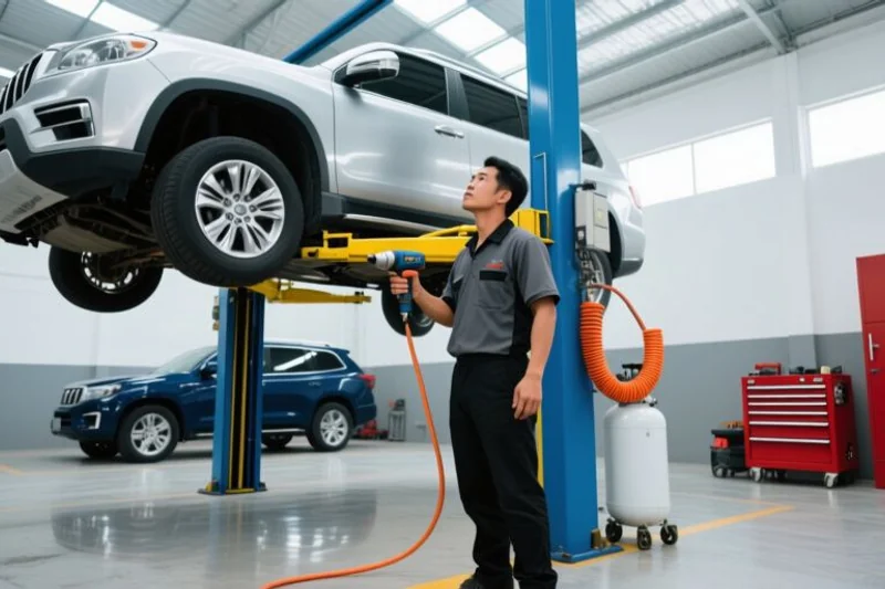 Hãy lưu ý đến hệ thống sửa chữa gara khi mua bảo hiểm ô tô