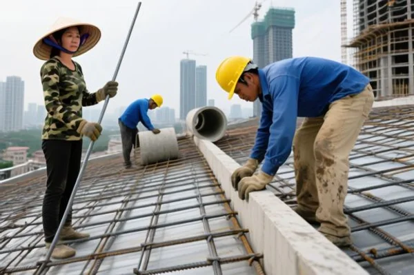 Quyền lợi và phí bảo hiểm tai nạn công nhân xây dựng