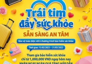Chương trình khuyến mại “ôm đầy sức khỏe – sẵn sàng an tâm”