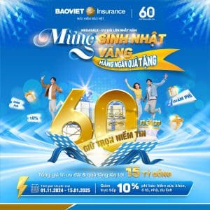 Chương trình khuyến mại bảo hiểm Bảo Việt